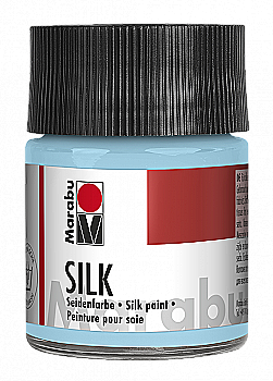 Outlet40 Фарба, Голуба арктична 50мл, д/розпису шовку, Marabu, 178005291/1016302