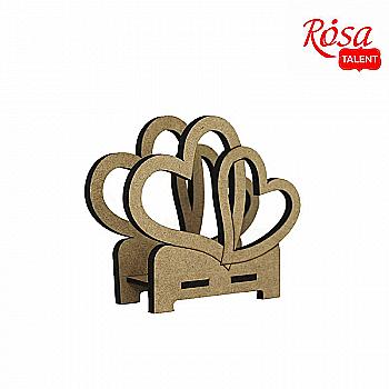 Салфетница серия "Love", МДФ, 11,6*4,2*13,6 см, ТМ Rosa Talent Салфетница серия "Love", МДФ, 11,6*4,2*13,6 см, ТМ Rosa Talent