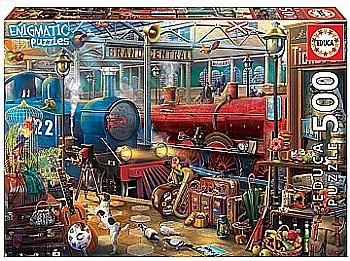 Пазл "500" - Станція, Educa, 18481