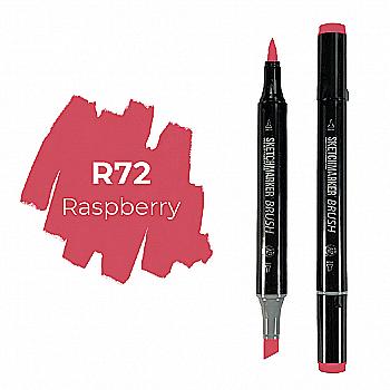 Маркер двосторонній SKETCHMARKER Brush Малина, SMB-R72 Маркер двосторонній SKETCHMARKER Brush Малина, SMB-R72