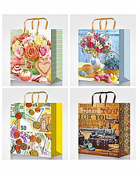 Пакет паперовий 26*32*12 см, СПК54 Пакет паперовий 26*32*12 см, СПК54