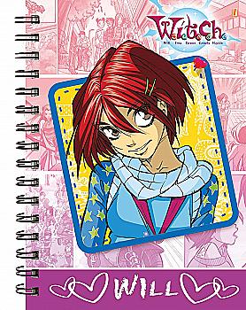 Блокнот А5/96 тв лак дв спір "Чародійки" (1768) 150731