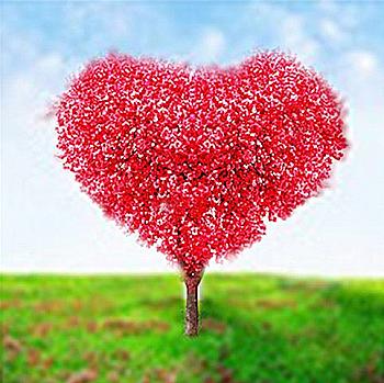 Набір з алмазною мозаїкою "Дерево кохання", без підрамника 30*40 см, H8027 Набір з алмазною мозаїкою "Дерево кохання", без підрамника 30*40 см, H8027