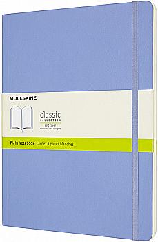 Блокнот Голубая Гортензия большой мягкий нелинов, Moleskine Classic, QP623B42 Блокнот Голубая Гортензия большой мягкий нелинов, Moleskine Classic, QP623B42