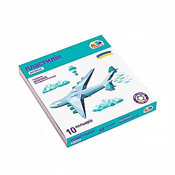 Пластилін 10 кол 120 гр "Мозаїка" 300308 Гамма-Н Пластилін 10 кол 120 гр "Мозаїка" 300308 Гамма-Н