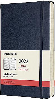Дневник 2022 средний, сапфир, Moleskine, DHB2012DC3Y22 Дневник 2022 средний, сапфир, Moleskine, DHB2012DC3Y22