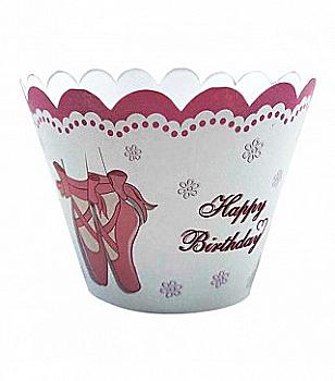 Формочки для мафінів "Балет", 6 шт, F-090912 Формочки для мафінів "Балет", 6 шт, F-090912