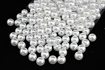 Жемчуг белый, 16 мм*250 гр, 5-13623