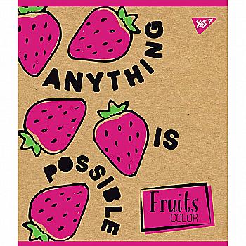 Зошит 12 кл. YES "Fruits color", 765069