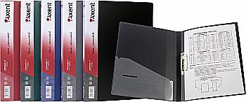 Папка А4 с прижимом, черная, 1301-01 Axent Папка А4 с прижимом, черная, 1301-01 Axent