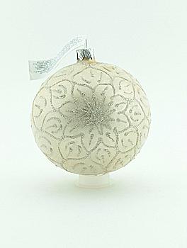 Украшение ёлочное "Шар - Орнамент" 6 см (4 цвета в ассорт.), AVG110480