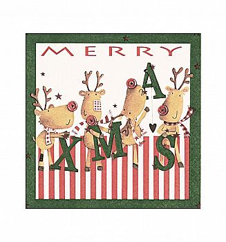 Декупажні серветки "Merry XMAS", 33*33 см, ti-flair Декупажні серветки "Merry XMAS", 33*33 см, ti-flair