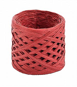 Рафія паперова для декору, 30 м, коричнева, 972773