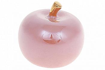 Декоративне яблуко 80,5 см, рожевий перламутр c золотом, FG2-333
