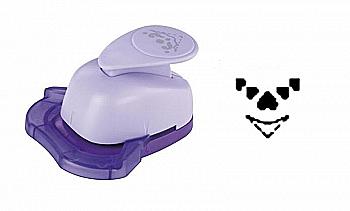 Угловой фигурный дырокол 2,5 см Сердца, JCDZ-210-022 DpCraft