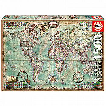 Пазл "1500" - Тюльпани, пейзаж, Educa, 18465 Пазл "1500" - Тюльпани, пейзаж, Educa, 18465