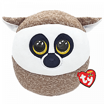 Іграшка м`яка TY Squish-a-Boos Лемур "Linus" 40 см, 39320 Іграшка м`яка TY Squish-a-Boos Лемур "Linus" 40 см, 39320