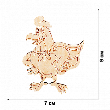 Заготовка дерев`яна для декорування, FLC-422