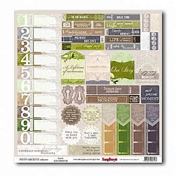 Папір для скрапбукiнгу Фотоархів Миттєвість (10)