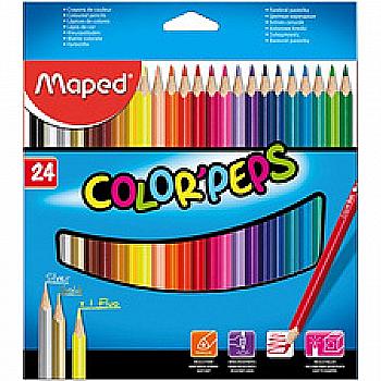 Карандаши 24 цв. Color Peps Classic, MP.183224 Карандаши 24 цв. Color Peps Classic, MP.183224
