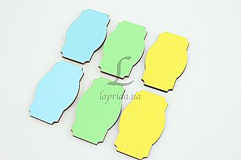 Мини декор Ценник (липучка), 5-21307