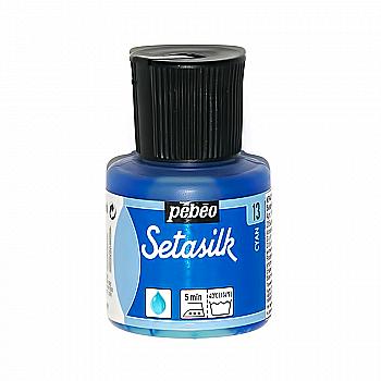 Фарба по шовку Setasilk 45 мл, блакитна, 181-013 Pebeo Фарба по шовку Setasilk 45 мл, блакитна, 181-013 Pebeo