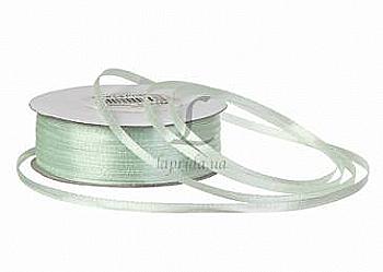 Стрічка атлас 3 мм-91 м, 50, яскраво-зелена