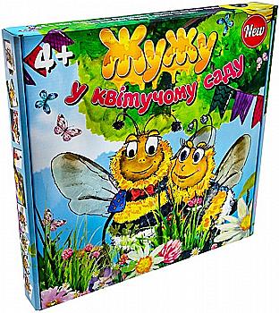 Гра настільна "Жу-Жу у квітучому саду" (укр) 30201, ТМ "Strateg"