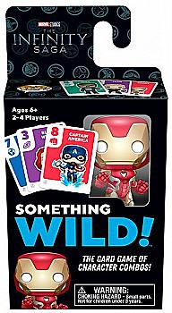 Игра настольная с карточками Funko Something Wild серии "Война бесконечности" - Железный человек, 60495 Игра настольная с карточками Funko Something Wild серии "Война бесконечности" - Железный человек, 60495