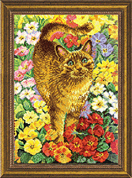 Схема для вышивания бисером СБ-181 24*34,5 см на авторской канве ТМ "Чарівна мить"