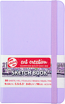 Блокнот для графіки Talens Art Creation 140 г/м, 9*14см, 80 арк, Pastel Violet, Royal Talens Блокнот для графіки Talens Art Creation 140 г/м, 9*14см, 80 арк, Pastel Violet, Royal Talens