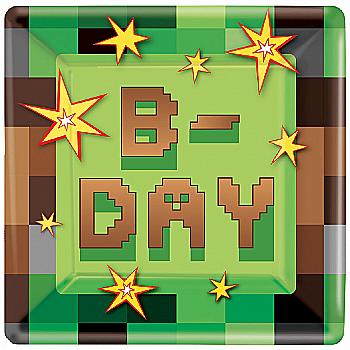 Тарілка "TNT Party!"(квадр.), 23 см, 8 од, 1502-3701