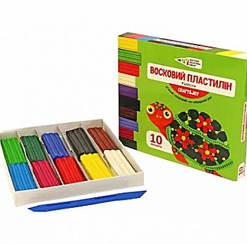 Пластилін 10 кол 120 гр "Graft&Joy" 331016/Cr Гамма-Н Пластилін 10 кол 120 гр "Graft&Joy" 331016/Cr Гамма-Н
