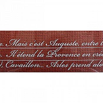 Скотч прозорий пластиковий з принтом Письмена 15мм*10м, SCB490036