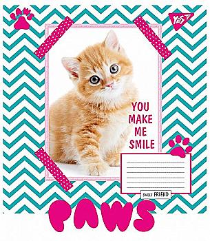 Зошит 12 кл. YES "Lovely paws", 764823