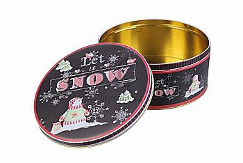 Подарочная коробка жестяная средняя, ​​63-1200