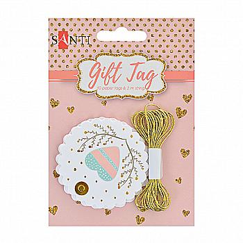 Набір тегів подарункових "Серце" 10 шт, 742283 Набір тегів подарункових "Серце" 10 шт, 742283