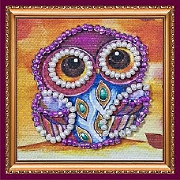 Набір для вишивки бісером "Магніт міні" Совушка-1, AMM-003 Набір для вишивки бісером "Магніт міні" Совушка-1, AMM-003