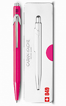 Ручка Caran d`Ache 849 Pop Line Fluo Пурпурна+box, 849.590 Ручка Caran d`Ache 849 Pop Line Fluo Пурпурна+box, 849.590