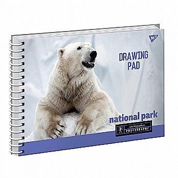 Альбом для рисования А4 20 л./100 "Wild portrait" на спирали виб.гибрид.лак, 130475 Yes Альбом для рисования А4 20 л./100 "Wild portrait" на спирали виб.гибрид.лак, 130475 Yes