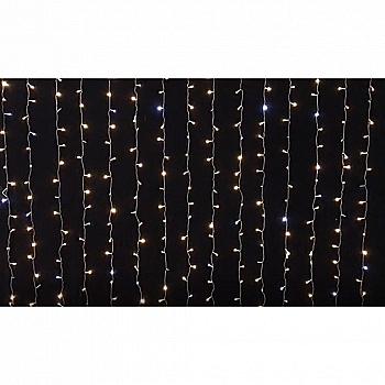 Электрогирлянда штора "Novogod'ko" 3*2,6 м, 272 LED, теплый белый, мерцание, 973773 Электрогирлянда штора "Novogod'ko" 3*2,6 м, 272 LED, теплый белый, мерцание, 973773