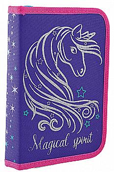 Пенал жесткий одинарный с клап. HP-03 "Unicorn", 20,5*14*3,2, 532160 Пенал жесткий одинарный с клап. HP-03 "Unicorn", 20,5*14*3,2, 532160