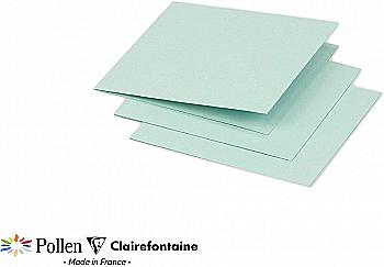 Заготовка для открыток сложенная Pollen 116*116 мм/210 г, Jade green, Нефритовый зеленый, 16013C Clairefontaine Заготовка для открыток сложенная Pollen 116*116 мм/210 г, Jade green, Нефритовый зеленый, 16013C Clairefontaine