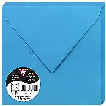 Конверт декоративный Pollen 165*165 мм (120 г), Int.blue/Инт.синий, 5553C Конверт декоративный Pollen 165*165 мм (120 г), Int.blue/Инт.синий, 5553C
