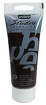 Краска акриловая "Studio" 100 мл Умбра паленая, 837029 Краска акриловая "Studio" 100 мл Умбра паленая, 837029