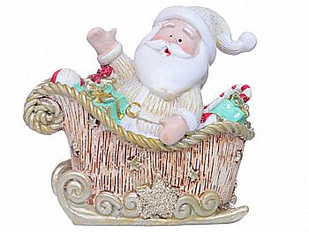 Фігурка декоративна "Санта" 8,5 см, 191-007 Lefard