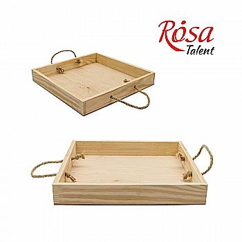 Піднос дерев`яний, 30*30*4 см, Rosa Talent