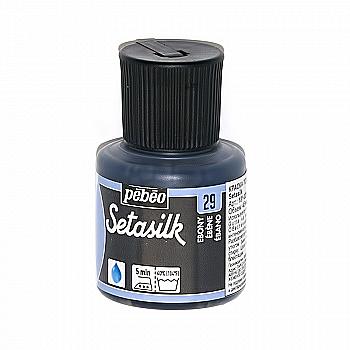 Фарба по шовку Setasilk 45 мл, чорна, 181-029 Pebeo Фарба по шовку Setasilk 45 мл, чорна, 181-029 Pebeo