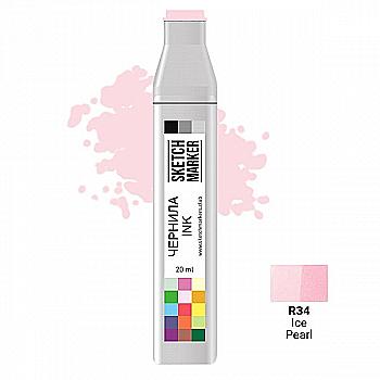 Чернила для заправки маркера SKETCHMARKER, 20 мл, Ледяная жемчужина, SI-R34 Чернила для заправки маркера SKETCHMARKER, 20 мл, Ледяная жемчужина, SI-R34