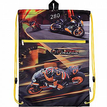 Сумка для взуття з карманом 601 Speed racing, K17-601M-1